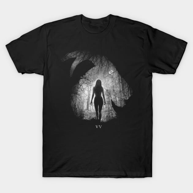 I Will Guide Thy Hand T-Shirt by DarkArtsnCrafts